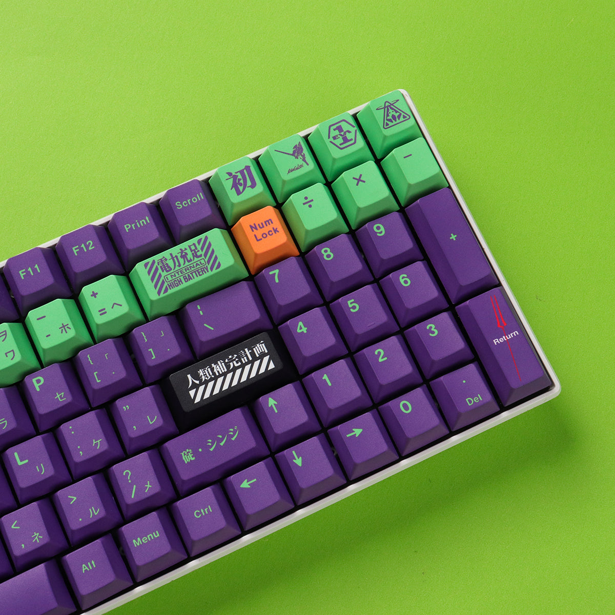 EVA UNIT-01 Custom Mechanical cheapest Keyboard